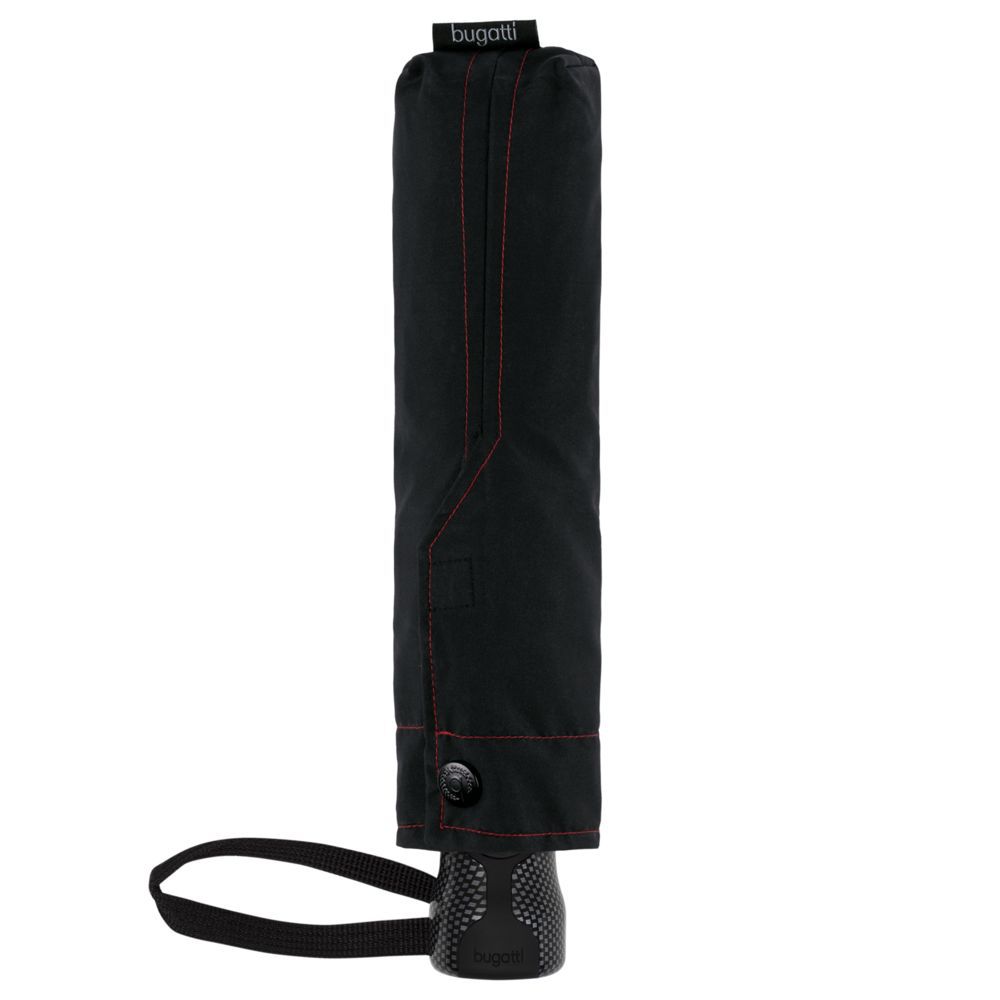 Складной зонт Gran Turismo Carbon, черный - фото от интернет-магазина подарков Хочу Дарю
