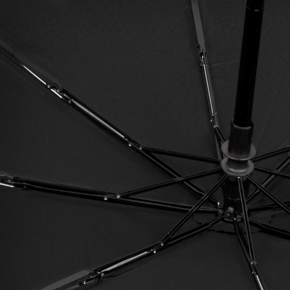 Складной зонт Gran Turismo, черный - фото от интернет-магазина подарков Хочу Дарю