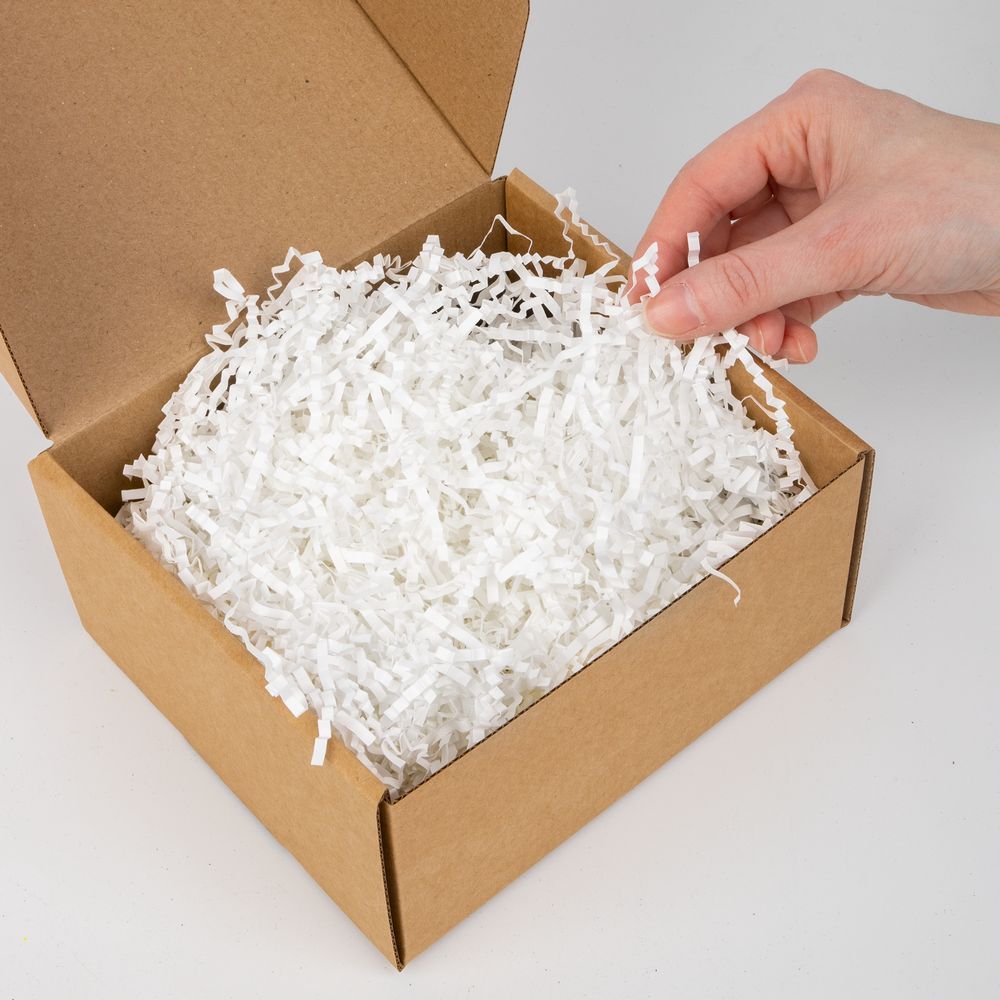 фото Бумажный наполнитель Chip, белый от ХочуДарю Бумажный наполнитель Chip, белый - фото от ХочуДарю