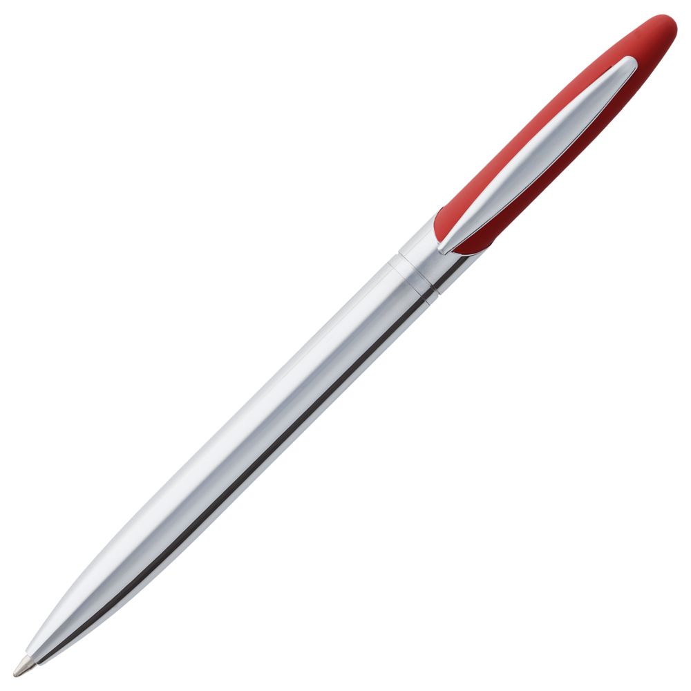 Ручка шариковая Dagger Soft Touch, красная - фото от интернет-магазина подарков ХочуДарю