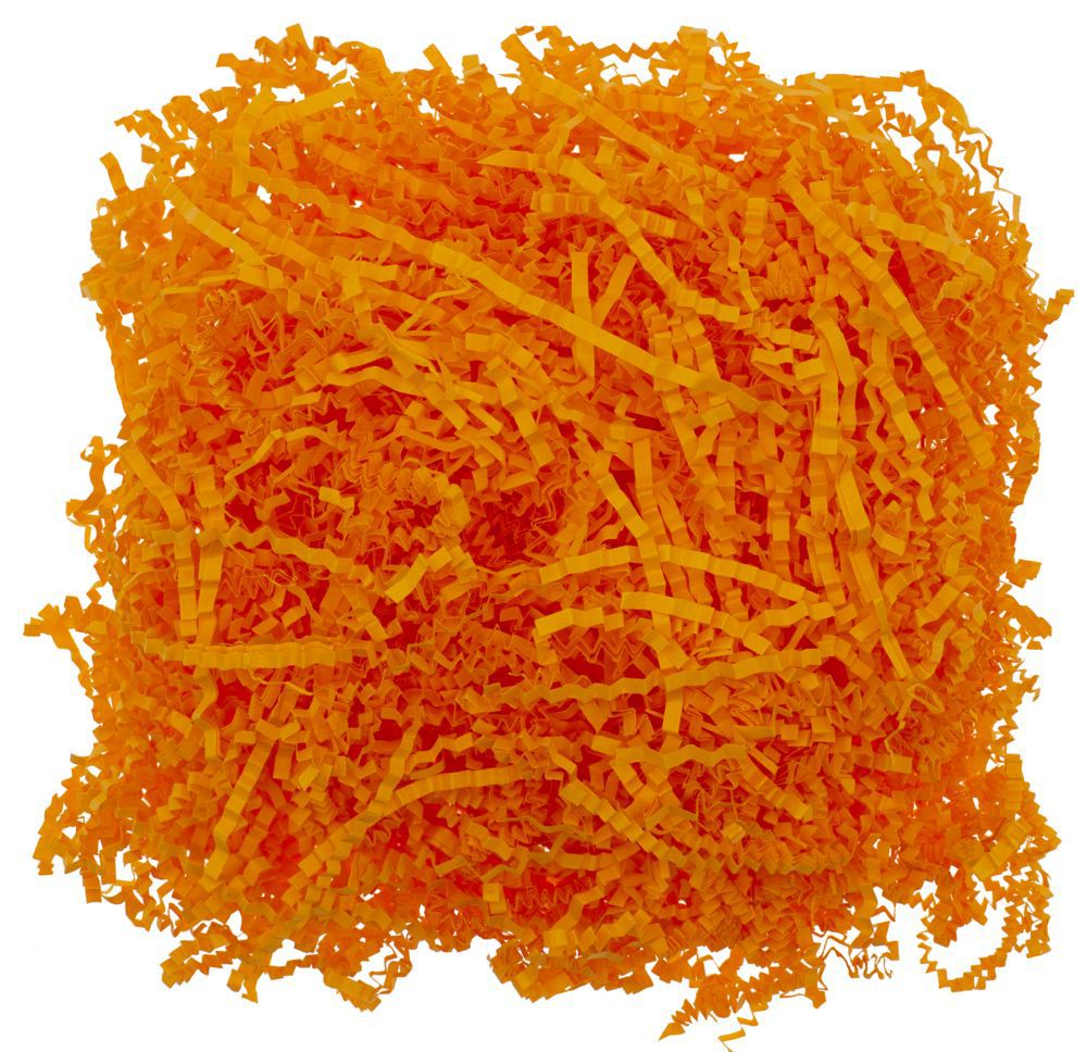 Бумажный наполнитель Chip, оранжевый неон - фото от интернет-магазина подарков ХочуДарю