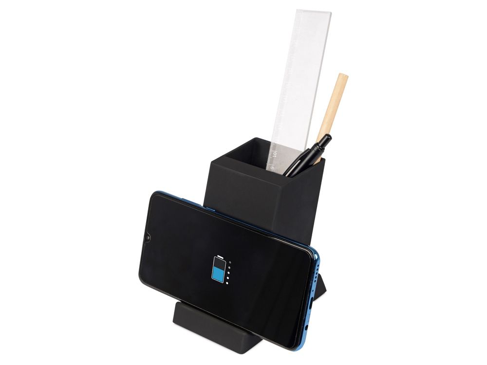 Настольное беспроводное зарядное устройство Glow Box - фото от интернет-магазина подарков Хочу Дарю