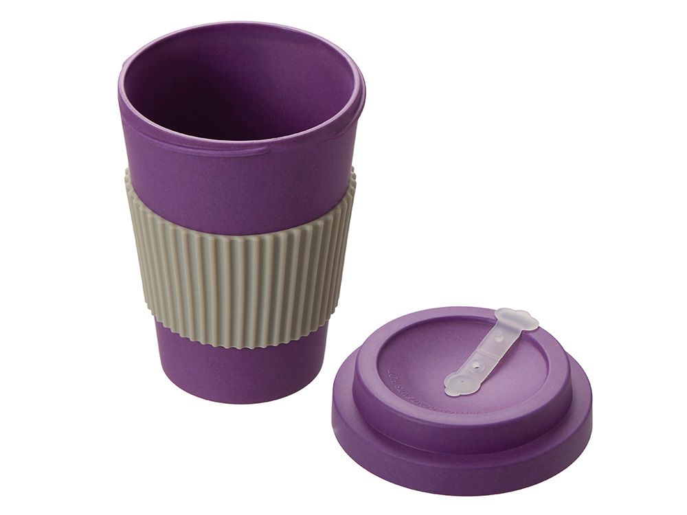 Термокружка из натуральных волокон «Muffin», фиолетовый - фото от интернет-магазина подарков Хочу Дарю
