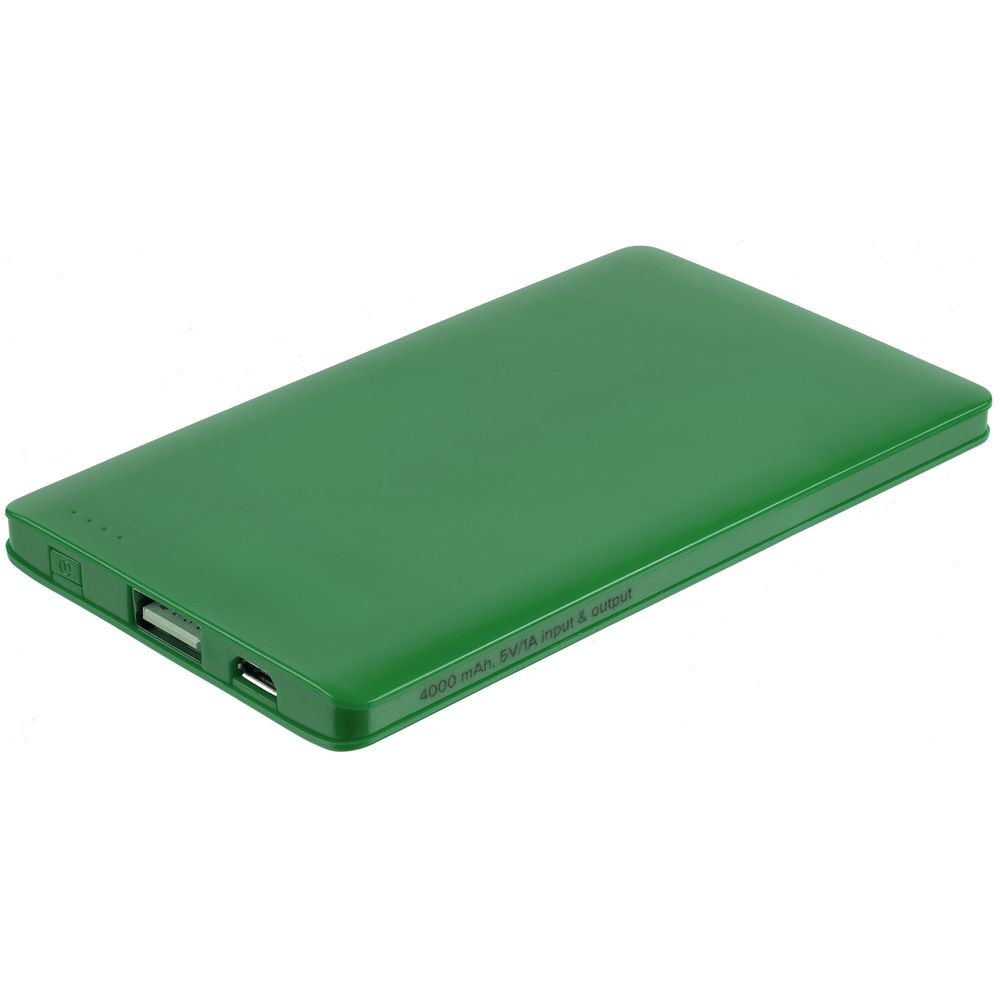 Внешний аккумулятор Easy Trick, 4000 мАч, зеленый - фото от интернет-магазина подарков Хочу Дарю