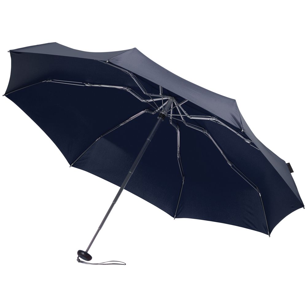 Зонт складной 811 X1, темно-синий - фото от интернет-магазина подарков Хочу Дарю