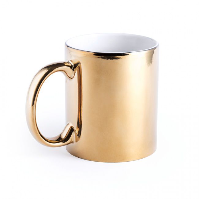 Кружка GLAMOUR,золотой, керамика - фото от интернет-магазина подарков Хочу Дарю