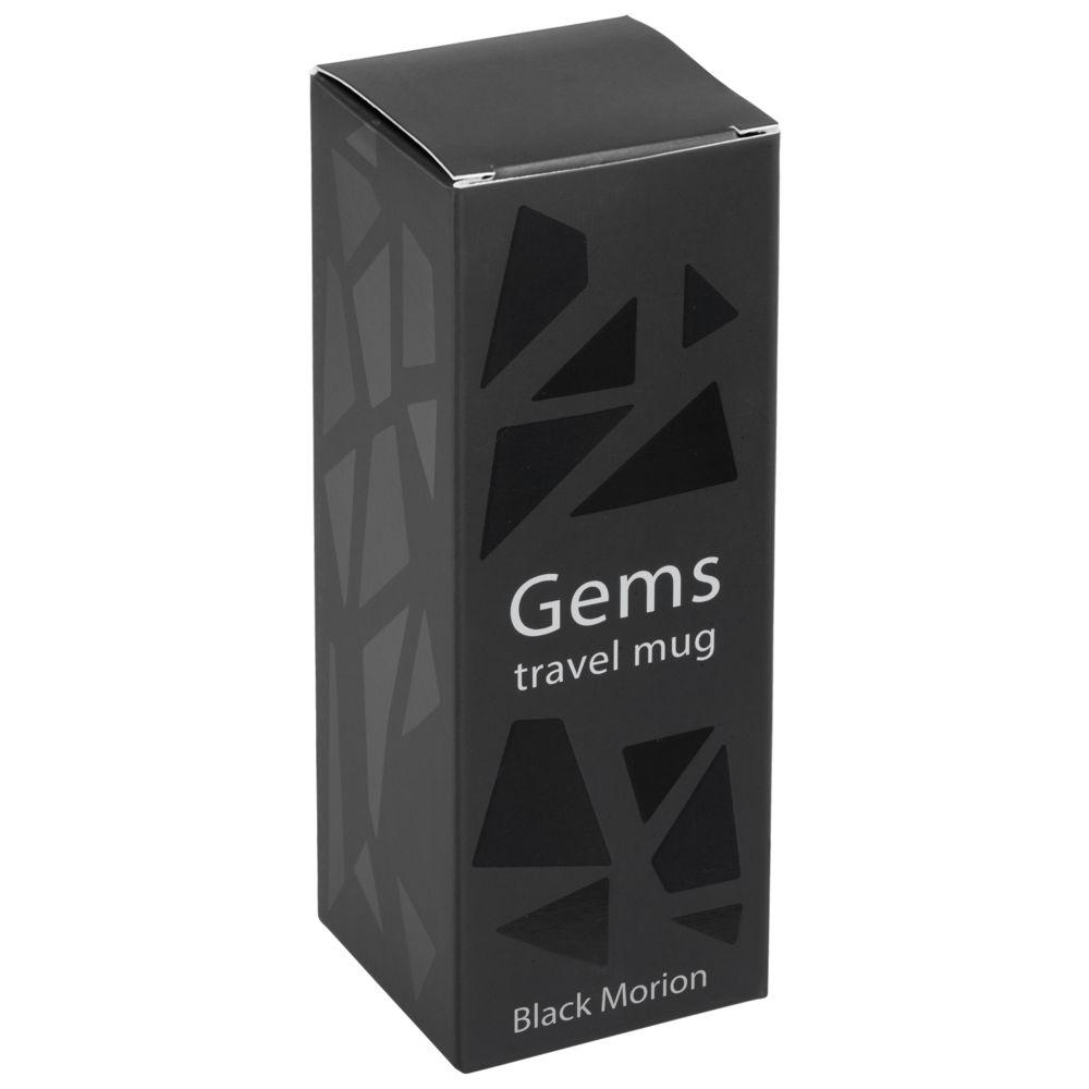 Термостакан Gems Black Morion, черный морион - фото от интернет-магазина подарков Хочу Дарю