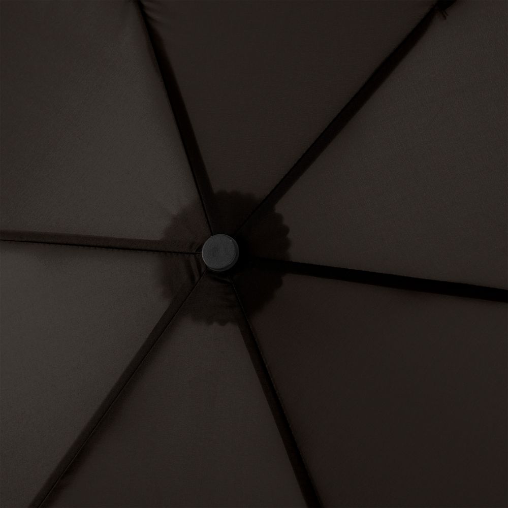 Зонт складной Zero 99, черный - фото от интернет-магазина подарков Хочу Дарю