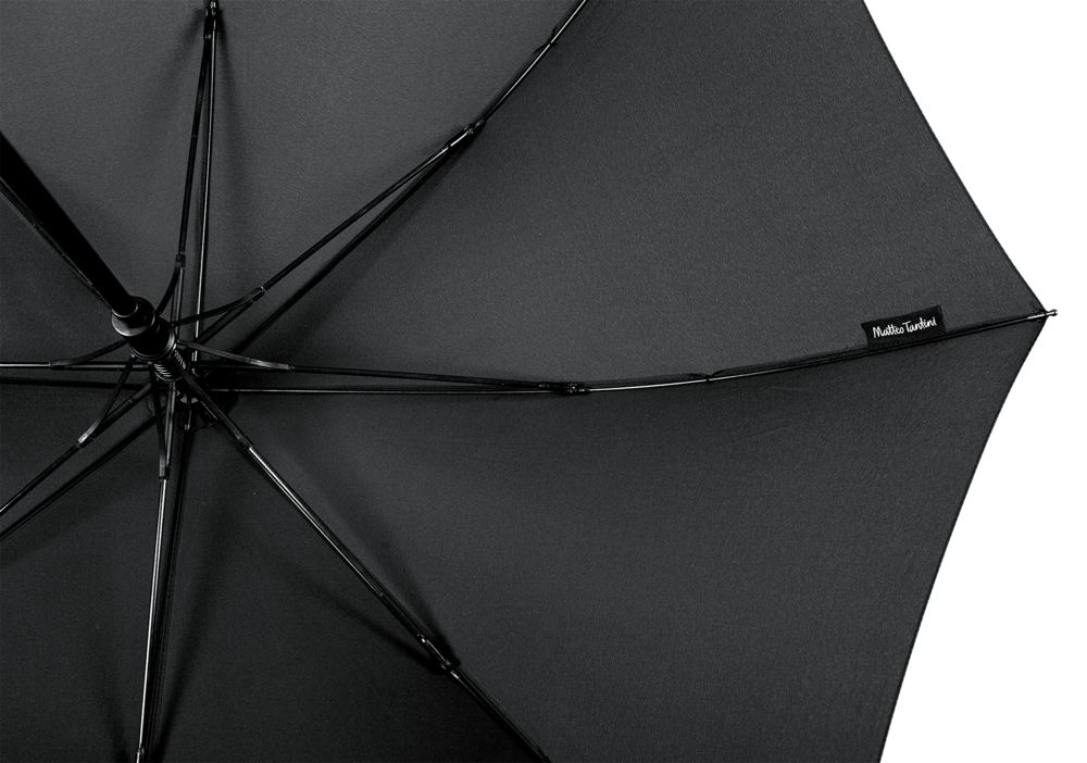 Зонт-трость Alessio, черный - фото от интернет-магазина подарков Хочу Дарю