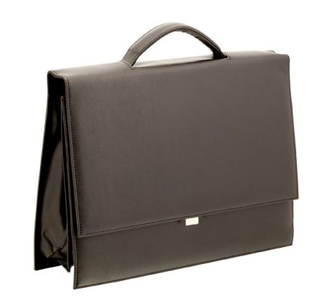 Портфель SIDNEY, черный, 100% искусственная кожа - фото от интернет-магазина подарков Хочу Дарю