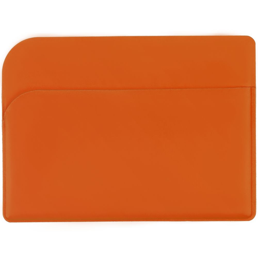 Чехол для карточек Dorset, оранжевый - фото от интернет-магазина подарков Хочу Дарю