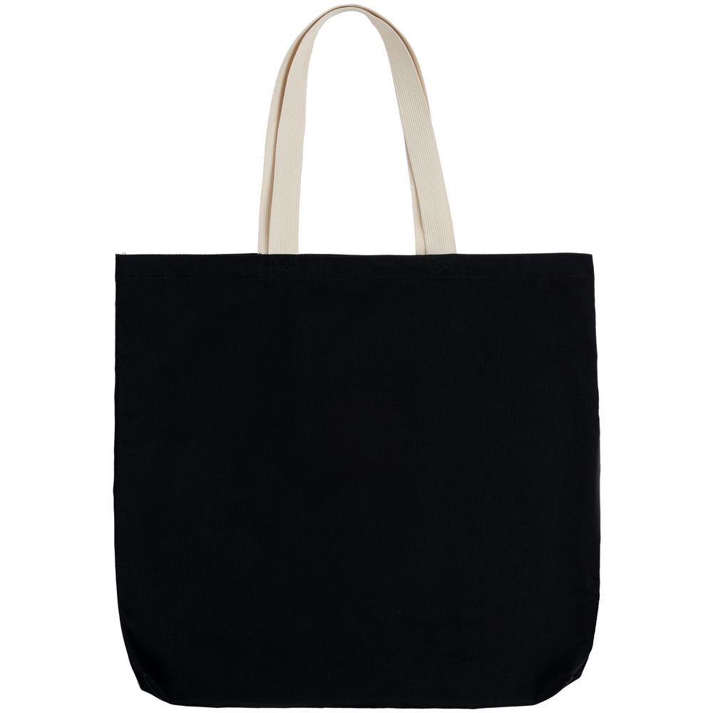 Холщовая сумка Shelty, черная - фото от интернет-магазина подарков Хочу Дарю