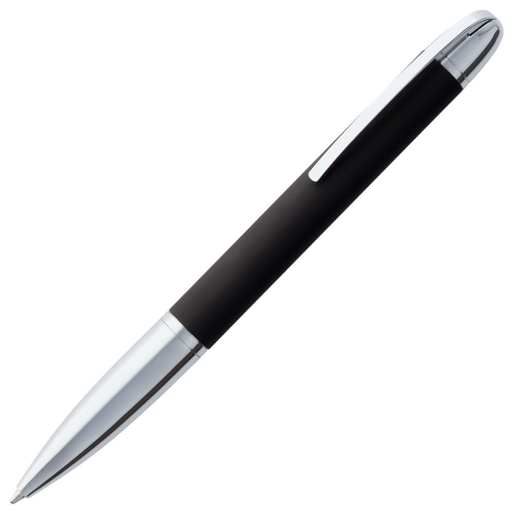 Ручка шариковая Arc Soft Touch, черная - фото от интернет-магазина подарков ХочуДарю