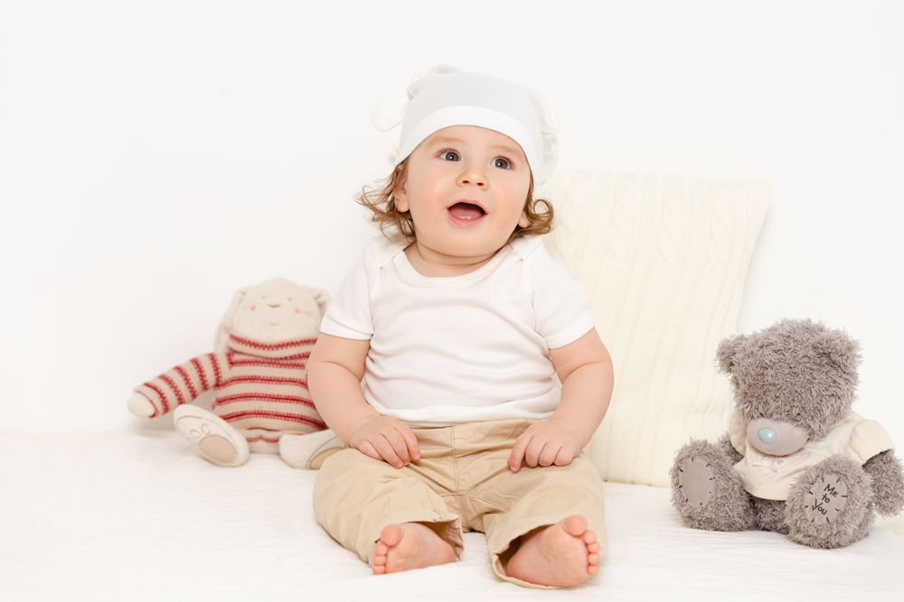 Футболка детская с коротким рукавом Baby Prime, молочно-белая - фото от интернет-магазина подарков Хочу Дарю