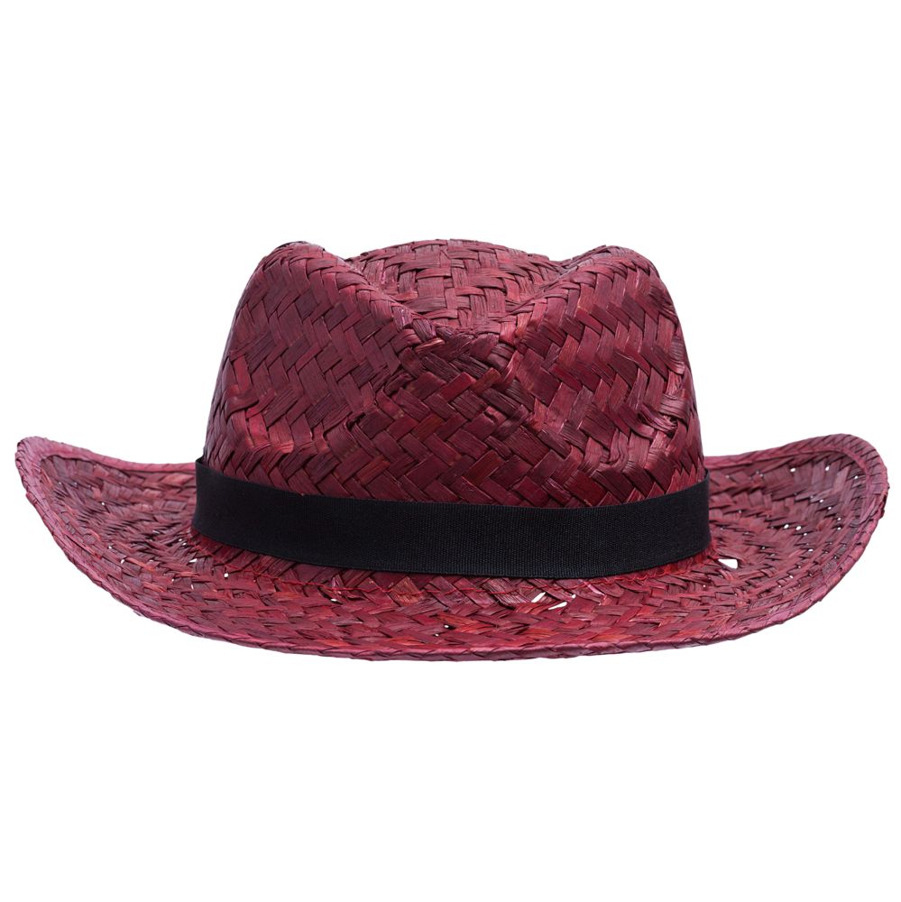 Шляпа Daydream, красная с черной лентой - фото от интернет-магазина подарков Хочу Дарю
