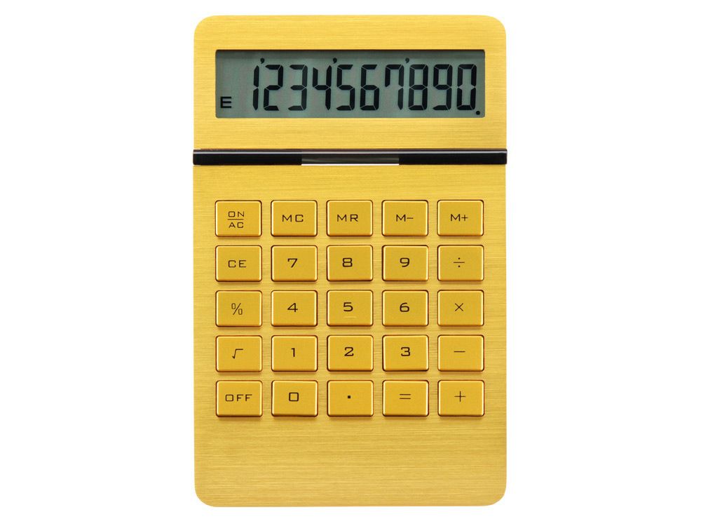 Калькулятор Золотой - фото от интернет-магазина подарков ХочуДарю