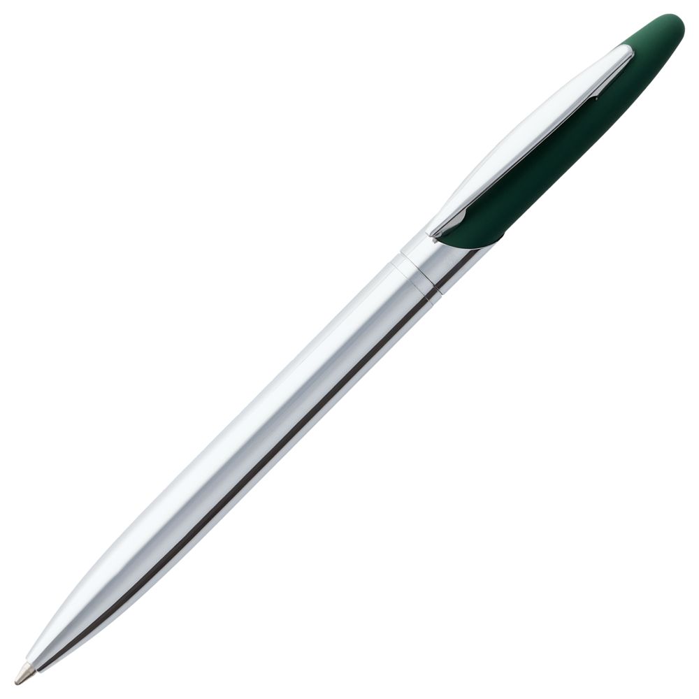 Ручка шариковая Dagger Soft Touch, зеленая - фото от интернет-магазина подарков ХочуДарю