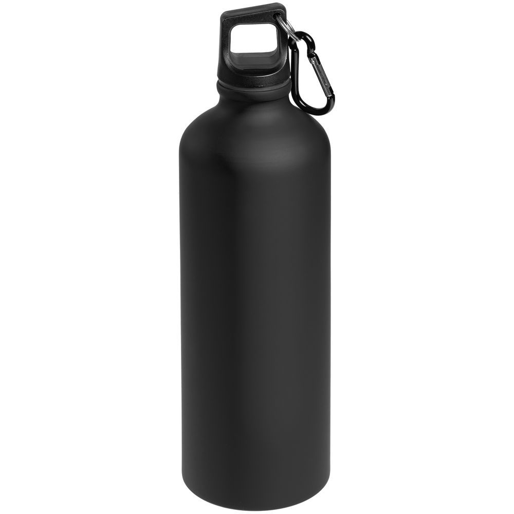 Бутылка для воды Al, черная - фото от интернет-магазина подарков Хочу Дарю