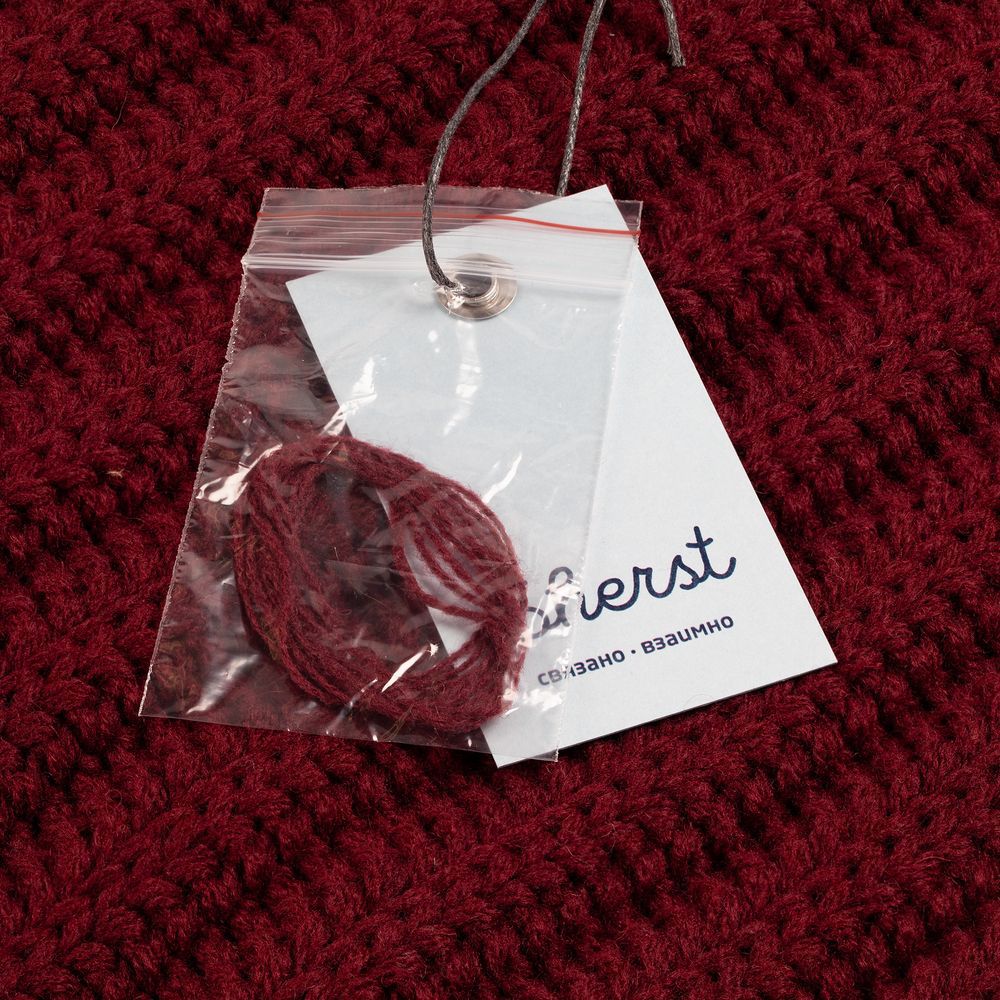 Снуд Fargo, бордовый - фото от интернет-магазина подарков Хочу Дарю