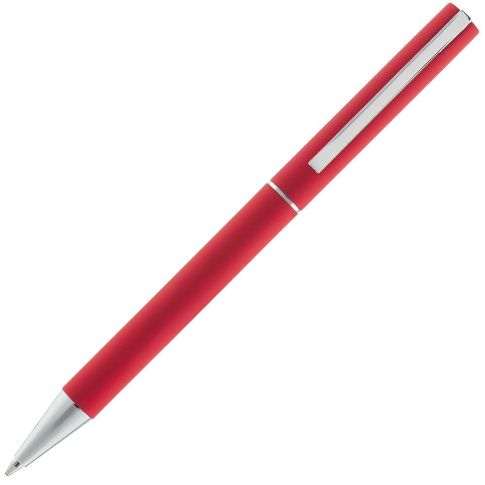 Ручка шариковая Blade Soft Touch, красная - фото от интернет-магазина подарков ХочуДарю