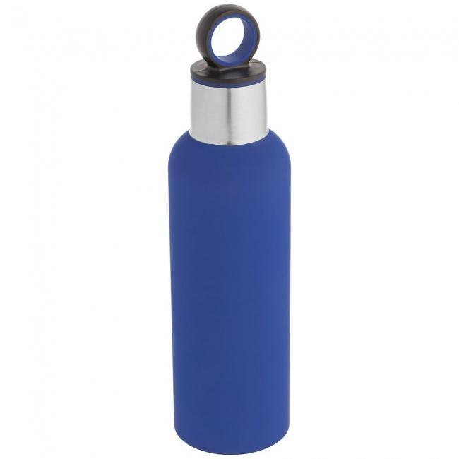 Термобутылка Sherp, синяя - фото от интернет-магазина подарков Хочу Дарю