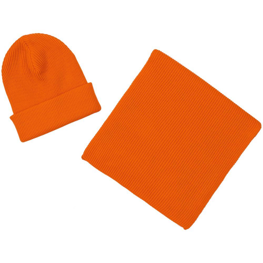 Шарф Life Explorer, оранжевый - фото от интернет-магазина подарков Хочу Дарю