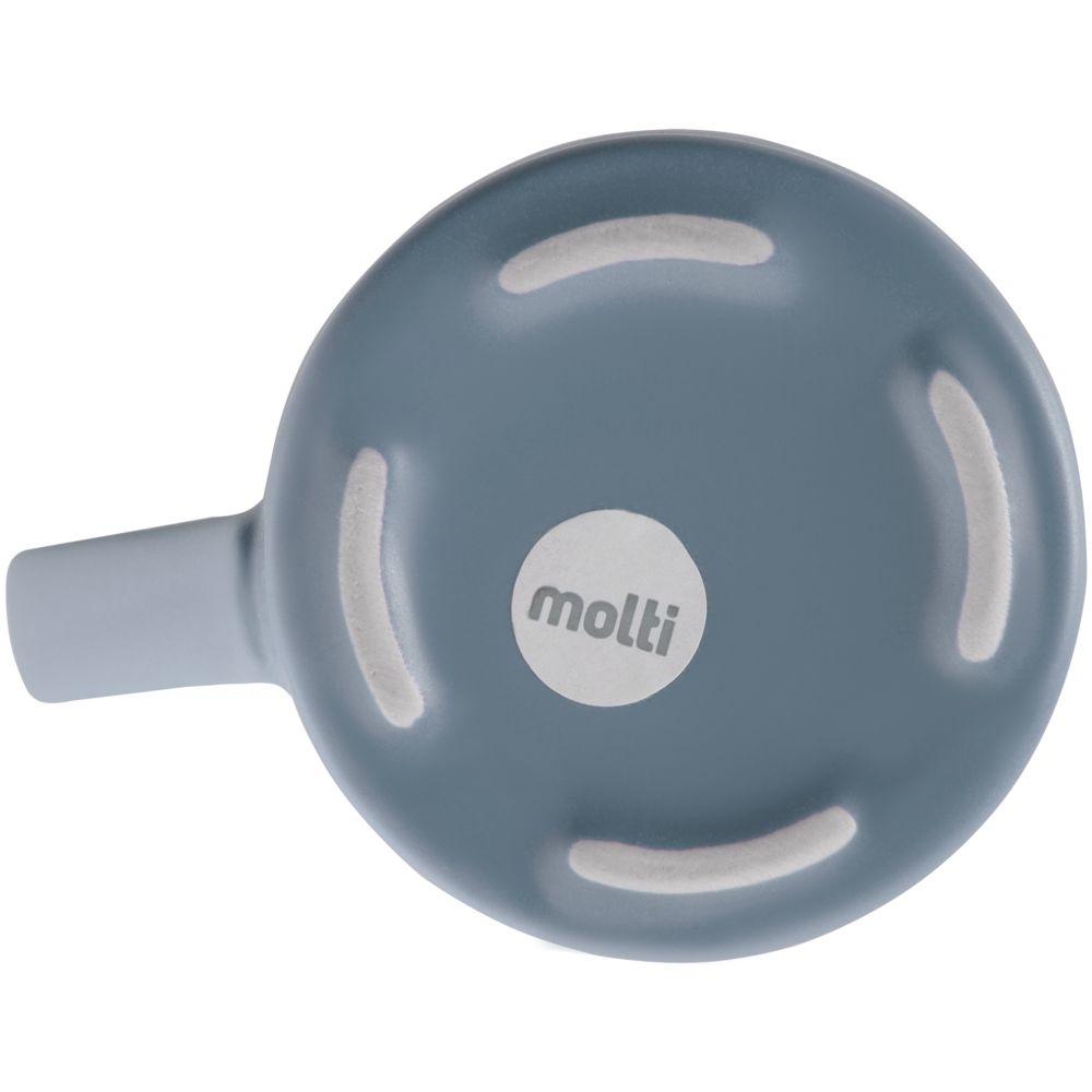Кружка Modern Bell, матовая, серо-синяя - фото от интернет-магазина подарков Хочу Дарю