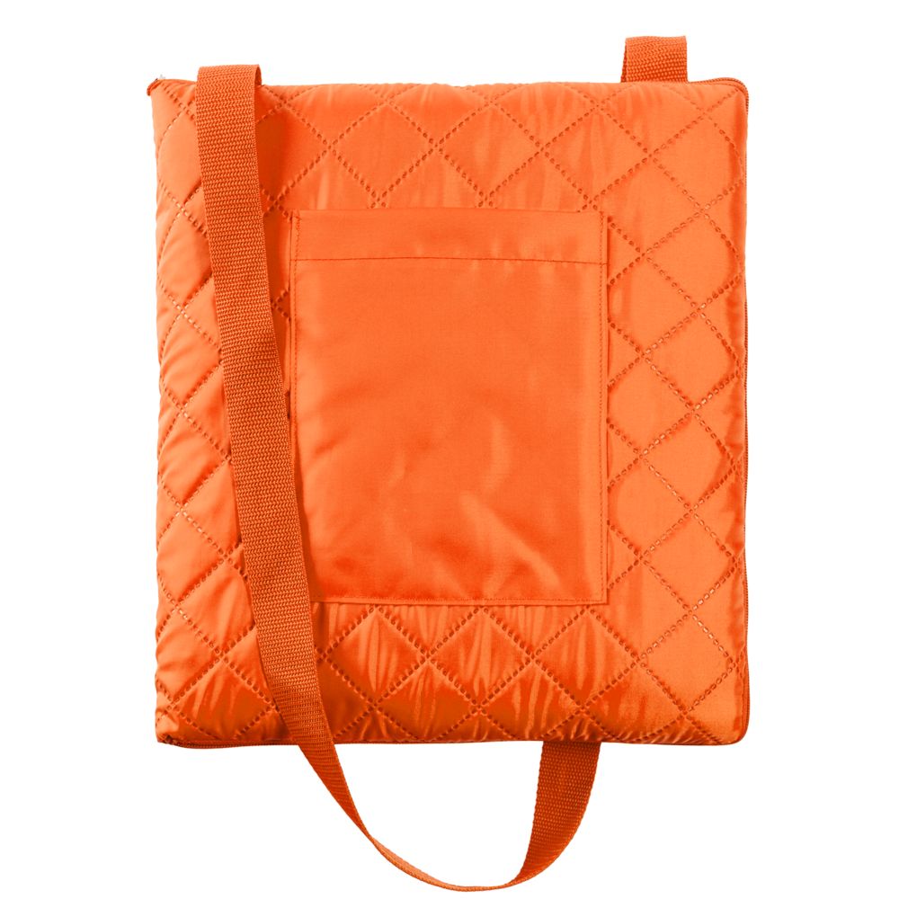 Плед для пикника Soft & Dry, темно-оранжевый - фото от интернет-магазина подарков Хочу Дарю