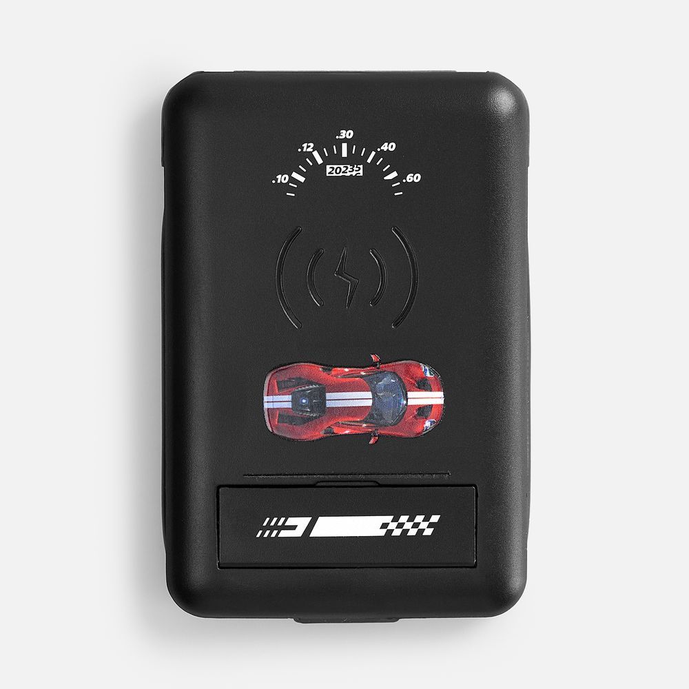 Органайзер с беспроводной зарядкой и набором адаптеров Octopod, черный - фото от ХочуДарю