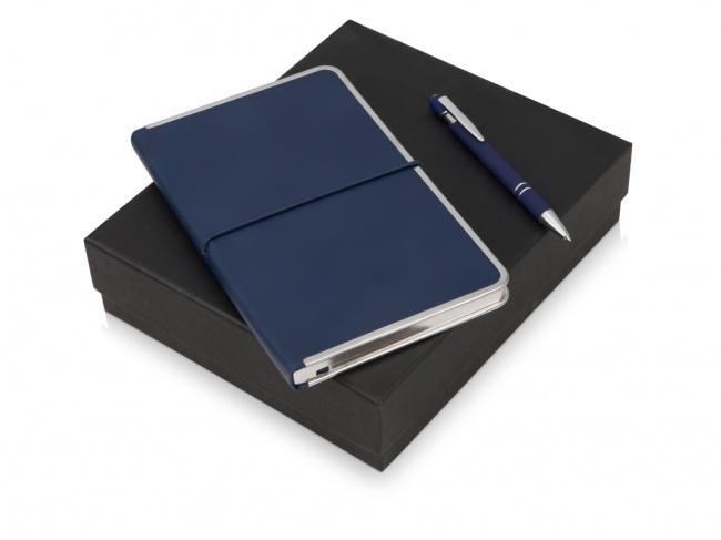 Подарочный набор Silver Sway с ручкой и блокнотом А5 - фото от интернет-магазина подарков Хочу Дарю