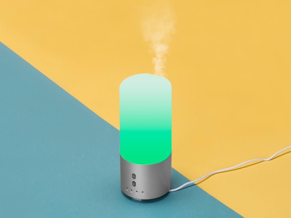 Увлажнитель воздуха с подсветкой Breathe - фото от интернет-магазина подарков Хочу Дарю