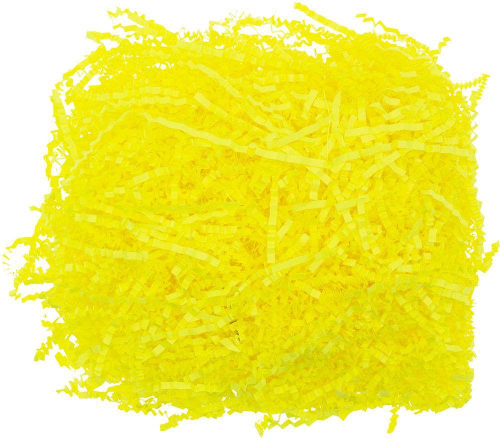 Бумажный наполнитель Chip, желтый неон - фото от интернет-магазина подарков ХочуДарю