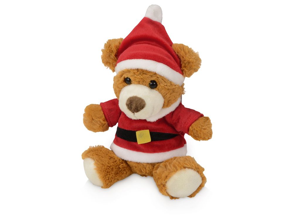 Плюшевый медведь Santa - фото от интернет-магазина подарков Хочу Дарю
