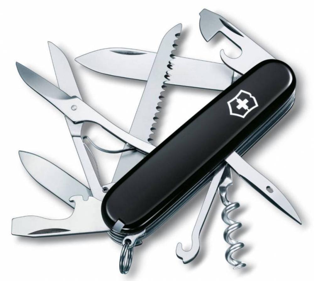 Офицерский нож Huntsman 91, черный - фото от интернет-магазина подарков Хочу Дарю
