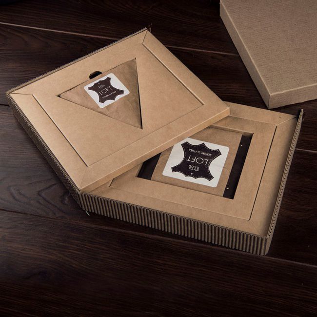 Набор подарочный LOFT:портмоне и чехол для наушников, коричневый - фото от интернет-магазина подарков Хочу Дарю