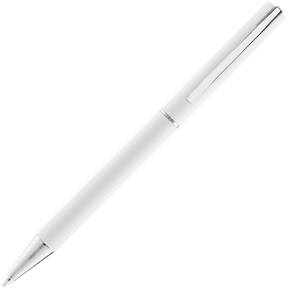 Ручка шариковая Blade Soft Touch, белая - фото от интернет-магазина подарков ХочуДарю