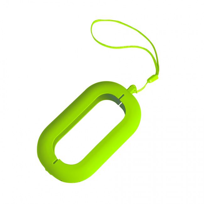 Обложка с ланъярдом к зарядному устройству "Seashell-2", светло-зеленый,силикон - фото от интернет-магазина подарков Хочу Дарю