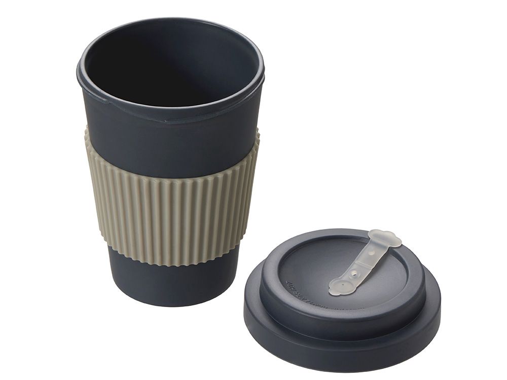 Термокружка из натуральных волокон «Muffin», темно-серый - фото от интернет-магазина подарков Хочу Дарю