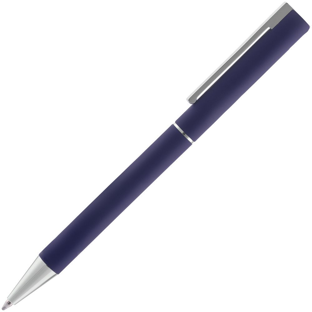 Ручка шариковая Blade Soft Touch, синяя - фото от интернет-магазина подарков ХочуДарю