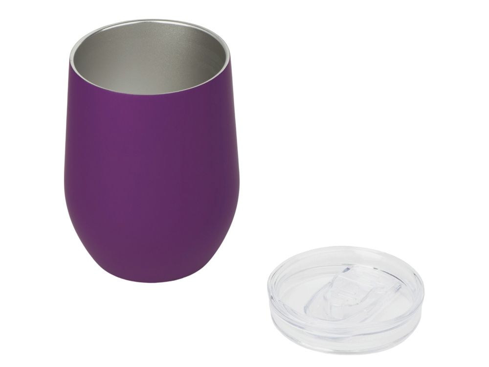 Термокружка «Vacuum mug C1», soft touch, 370 мл, фиолетовый - фото от интернет-магазина подарков Хочу Дарю