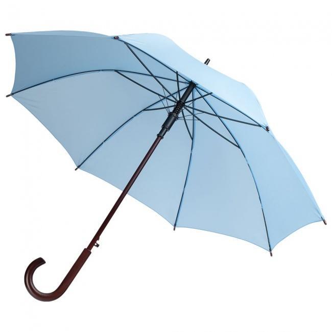 Зонт-трость Standard, голубой - фото от интернет-магазина подарков Хочу Дарю