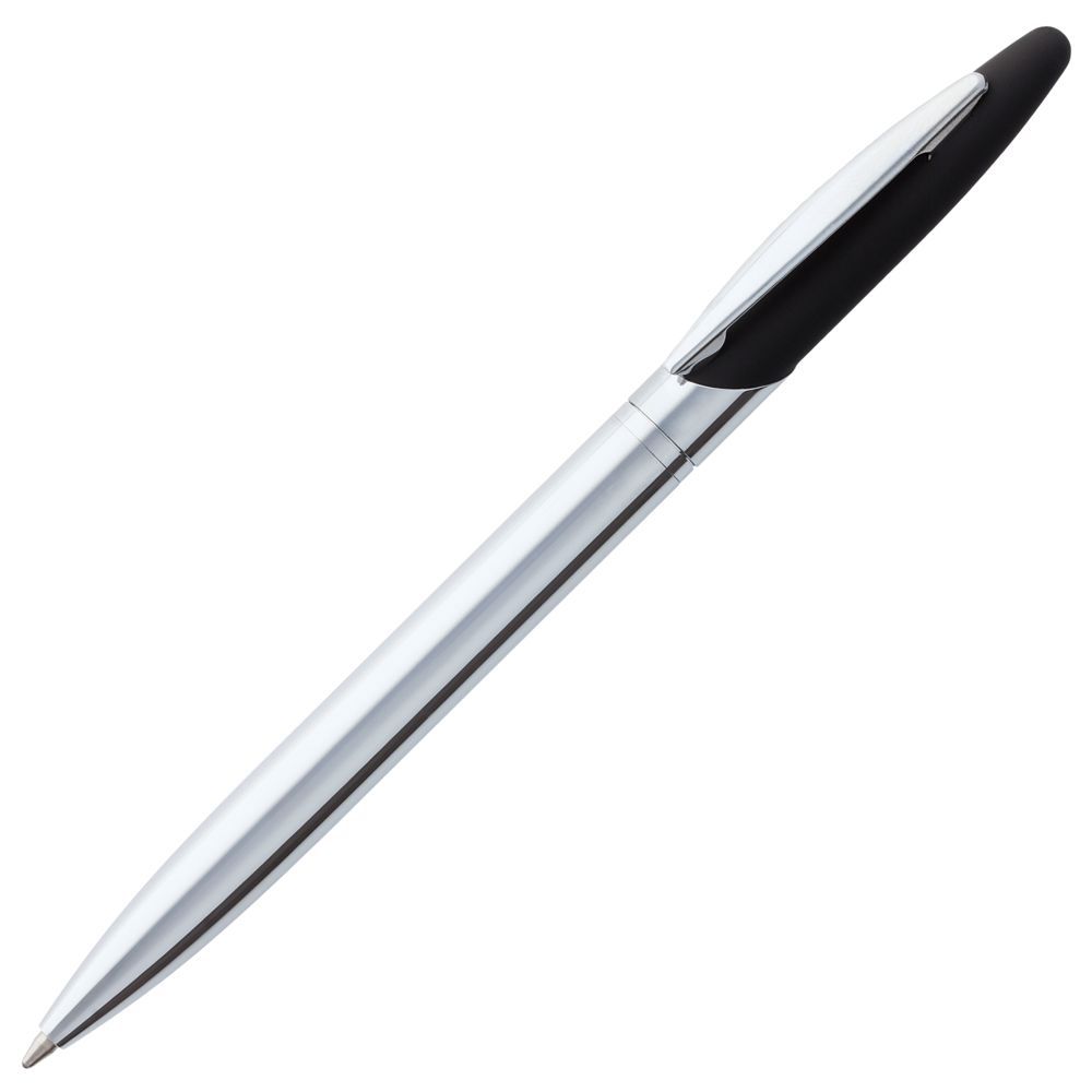 Ручка шариковая Dagger Soft Touch, черная - фото от интернет-магазина подарков ХочуДарю
