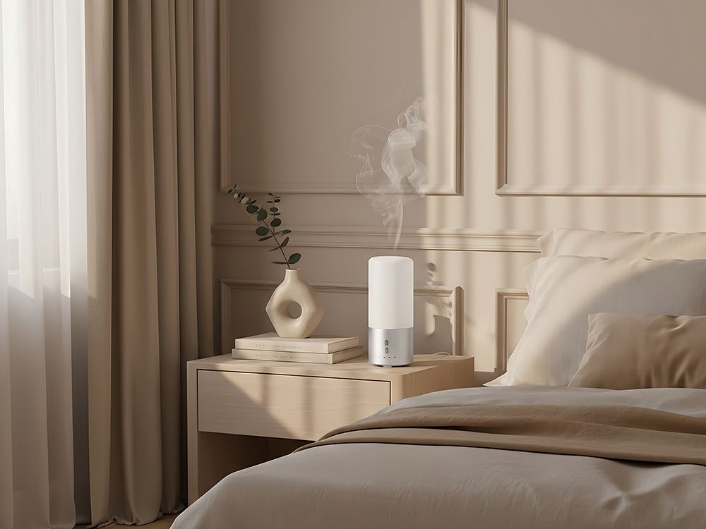 Увлажнитель воздуха с подсветкой Breathe - фото от интернет-магазина подарков Хочу Дарю