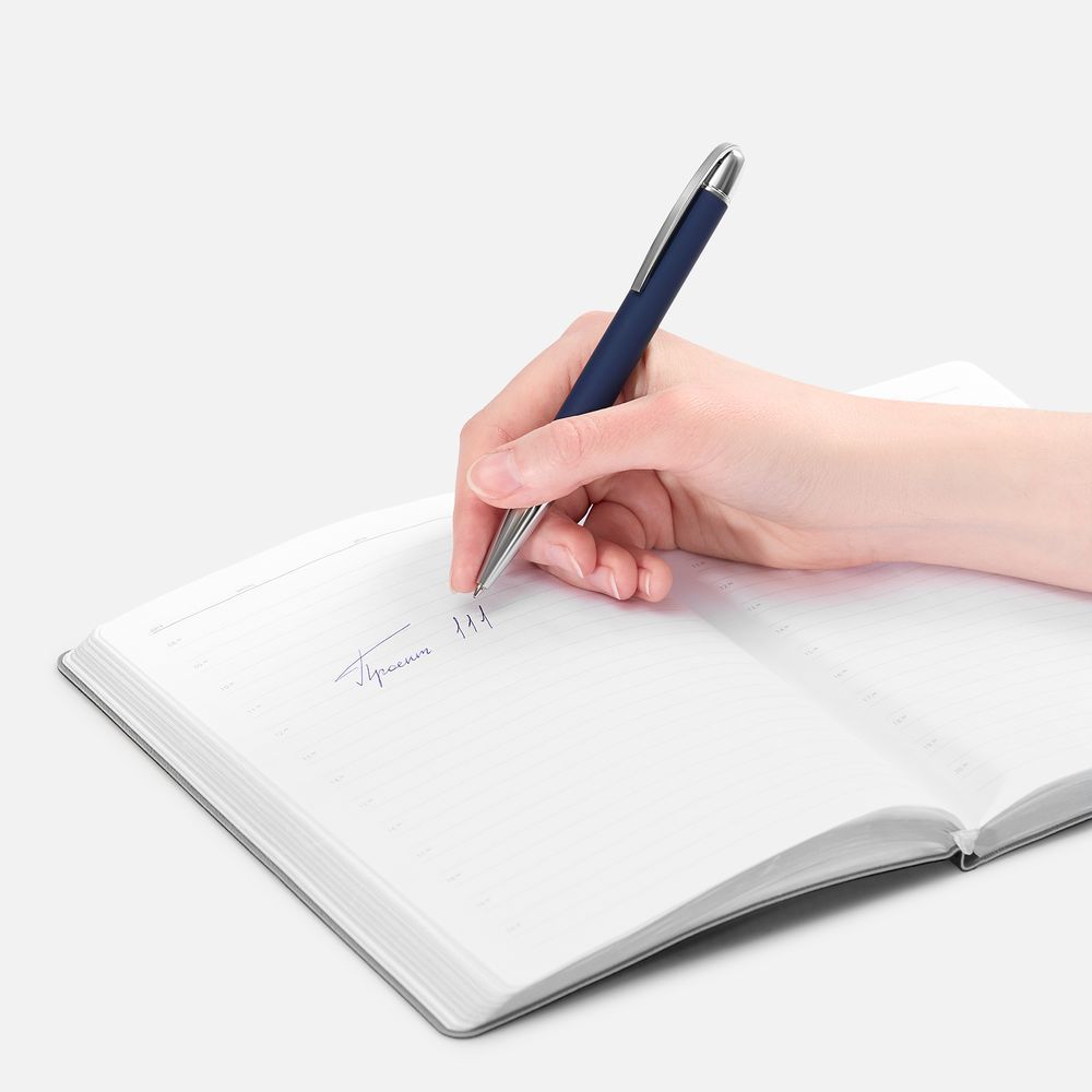Ручка шариковая Arc Soft Touch, синяя - фото от ХочуДарю