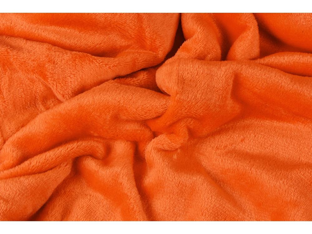 Плед мягкий флисовый Fancy оранжевый - фото от интернет-магазина подарков Хочу Дарю
