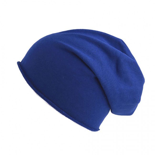 Шапка "BROOKLIN", синий; 60% хлопок, 40% полиэстер; плотность 320 г/м2 - фото от интернет-магазина подарков Хочу Дарю