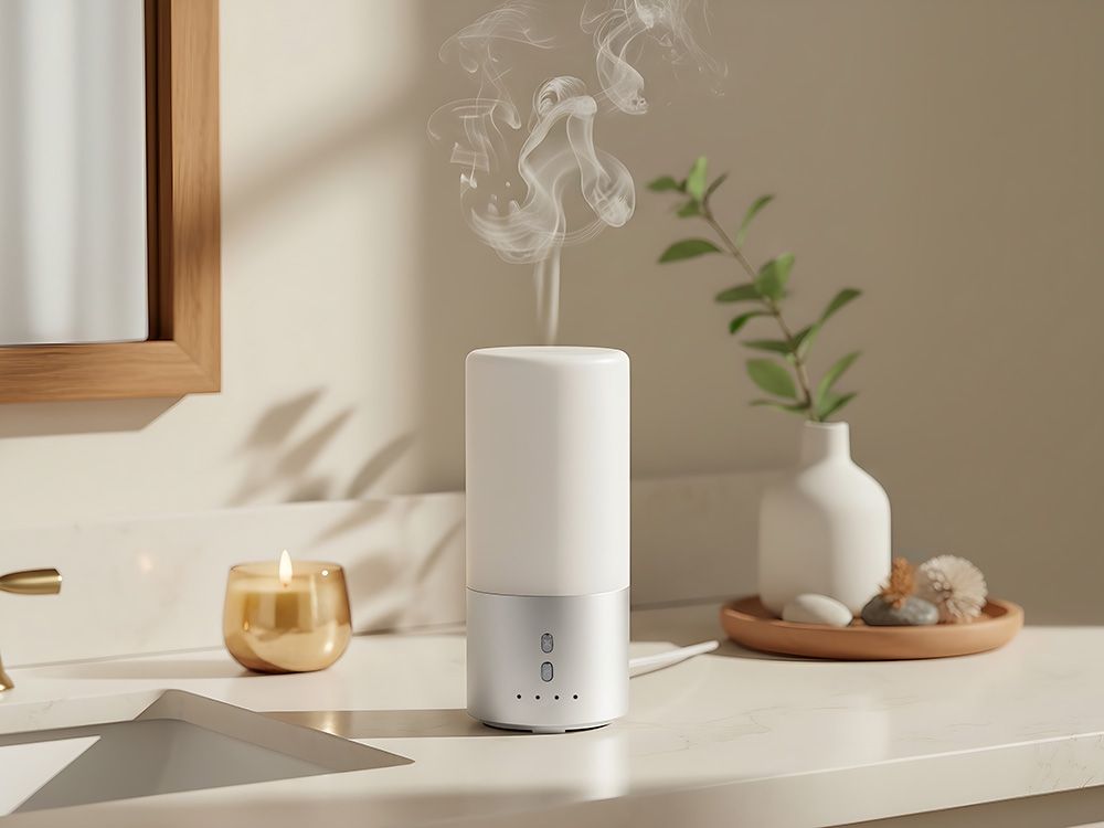 Увлажнитель воздуха с подсветкой Breathe - фото от интернет-магазина подарков Хочу Дарю