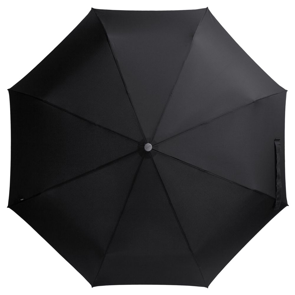 Зонт складной E.200, ver. 2, черный - фото от интернет-магазина подарков Хочу Дарю