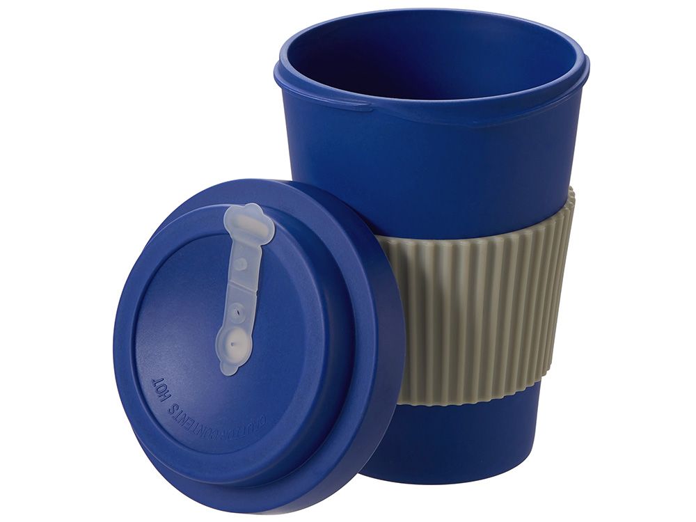 Термокружка из натуральных волокон «Muffin», темно-синий - фото от интернет-магазина подарков Хочу Дарю