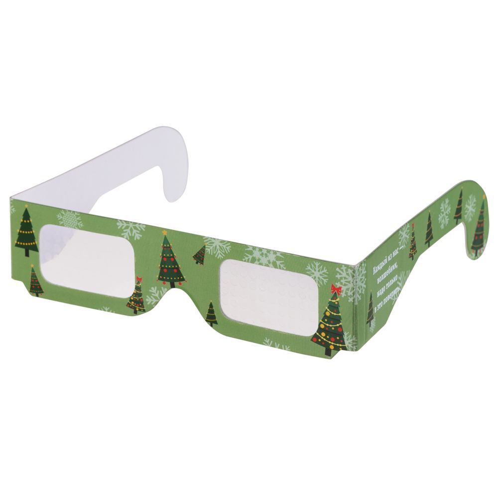 очки 3д зеленые